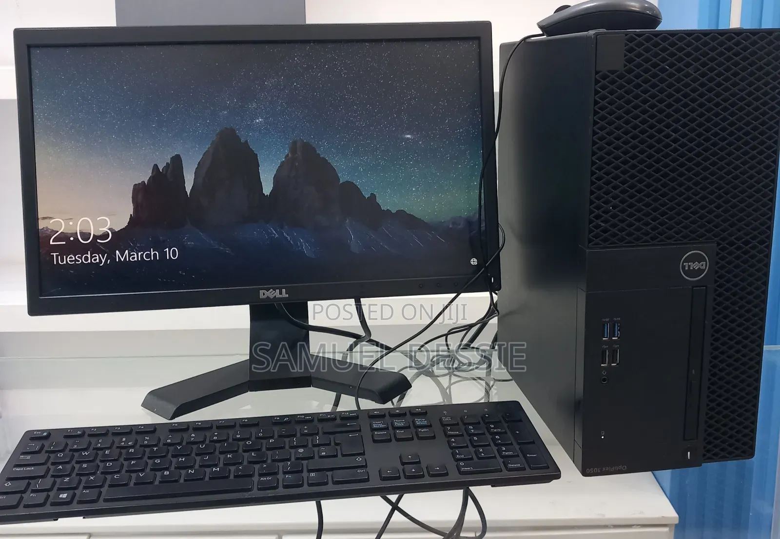 New Desktop Computer Dell OptiPlex 3020 4GB Intel Core i3 HDD 500GB