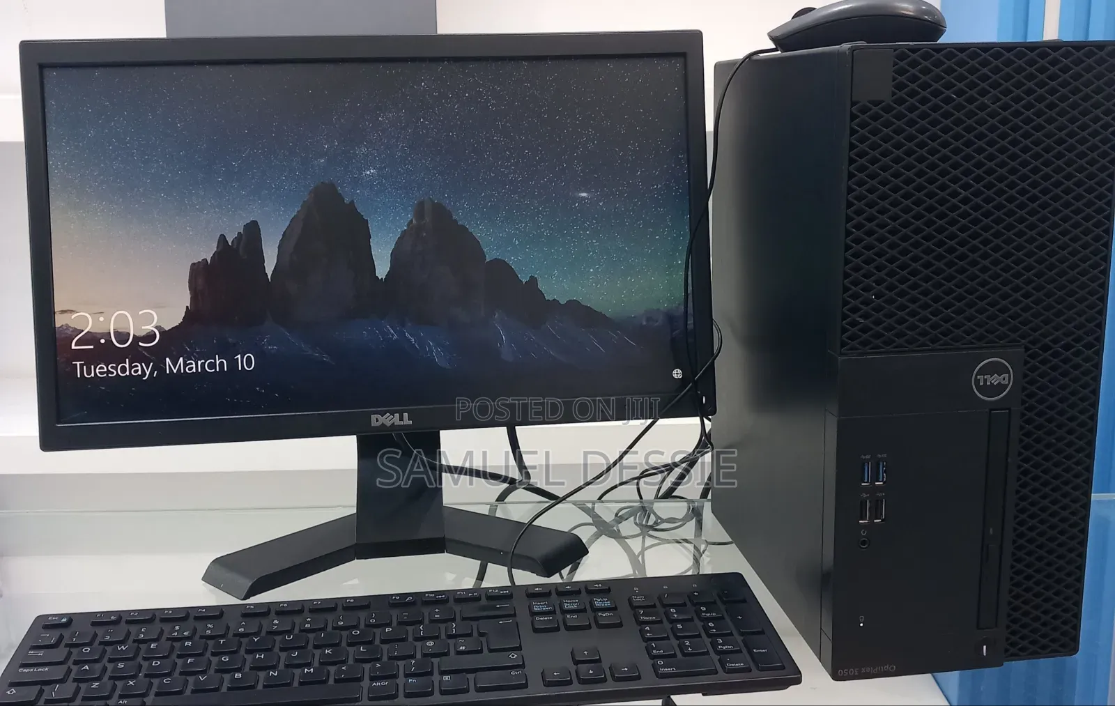 New Desktop Computer Dell OptiPlex 3020 4GB Intel Core i3 HDD 500GB