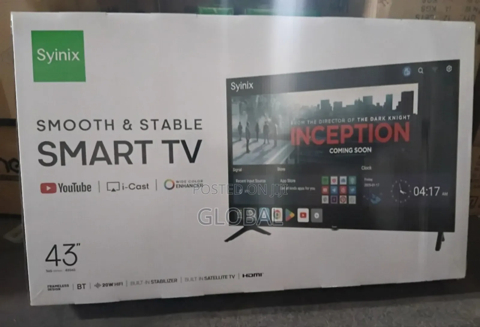 Syinix I Cast 43''inch Smart Tv