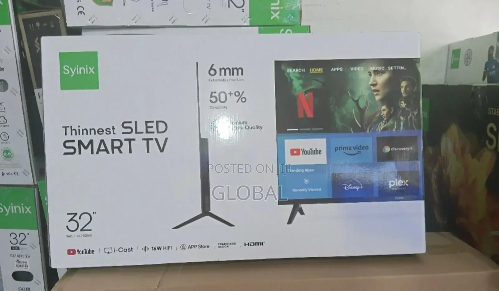 Syinix I Cast 43''inch Smart Tv