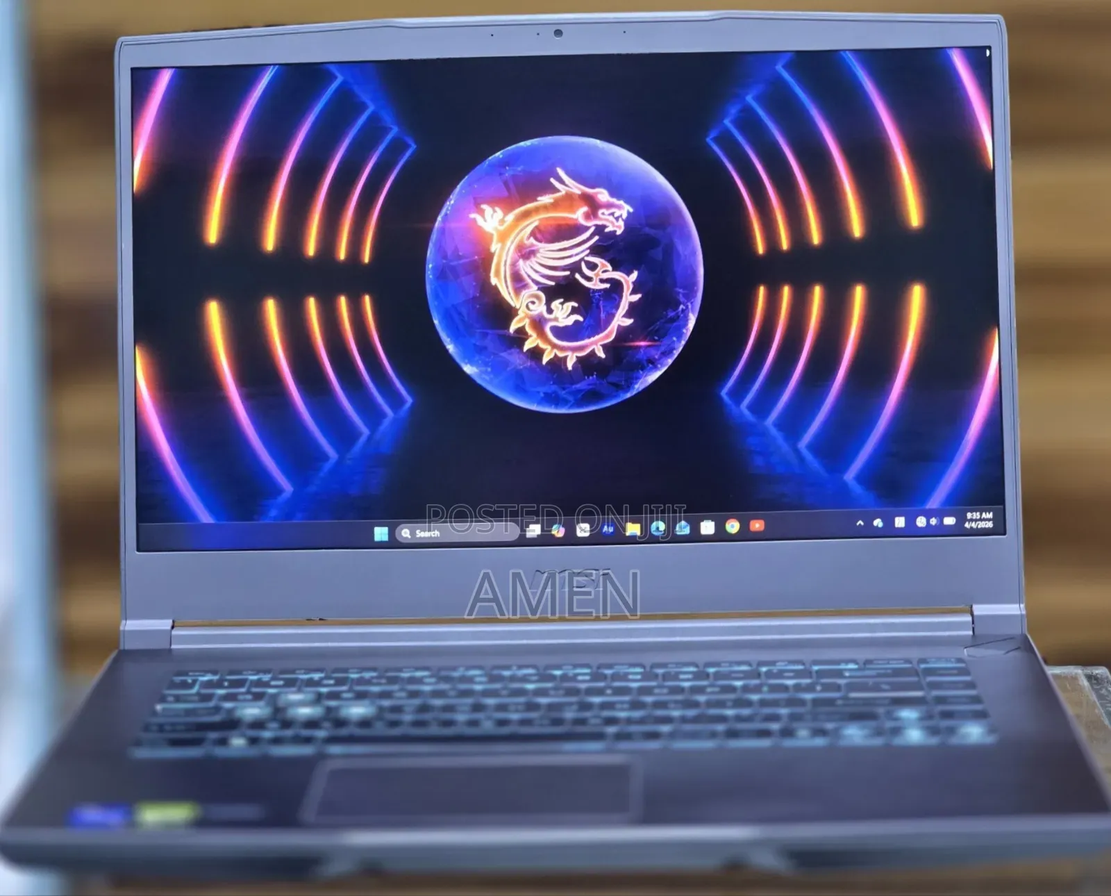 New Laptop MSI 16GB Intel Core i5 SSD 512GB