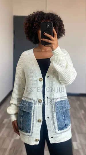 Sheer Button-Front Blouse