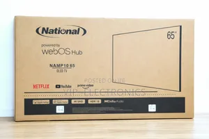 ​National 65 Inch Tv Qled Uhd Smart Tv Powered by Webos Hub