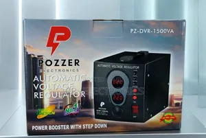 Pozzer Automatic Voltage Regulator Stabilizer (Avr) 1500va.
