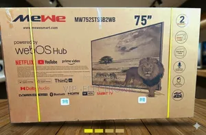 Mewe 75 Inch Tv Uhd Smart Tv Powered by Webos Hub Original Mewe