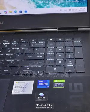 New Laptop HP Omen 15 16GB Intel Core i7 SSD 512GB