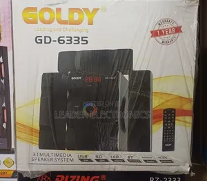 Goldy 3.1ch Speaker System – Model 6335