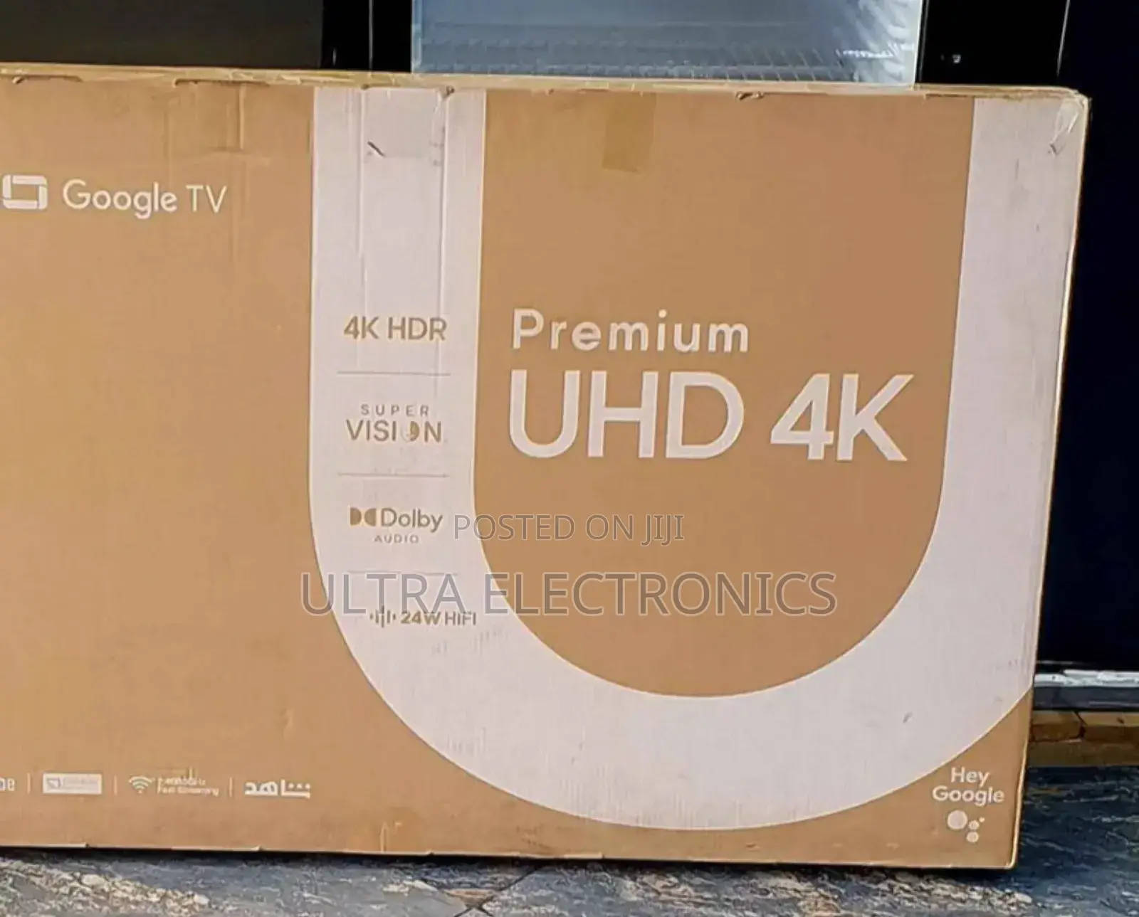 Syinix 55-inch Premium Uhd Smart Tv. Display: Premium Uhd