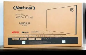 National Tv 65" Smart Webos Hu 4 K Uhd Tv New 2026