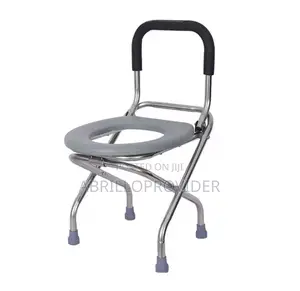 Home Bedside Bathroom Potty Shower Toilet Commode Chair for Elderly