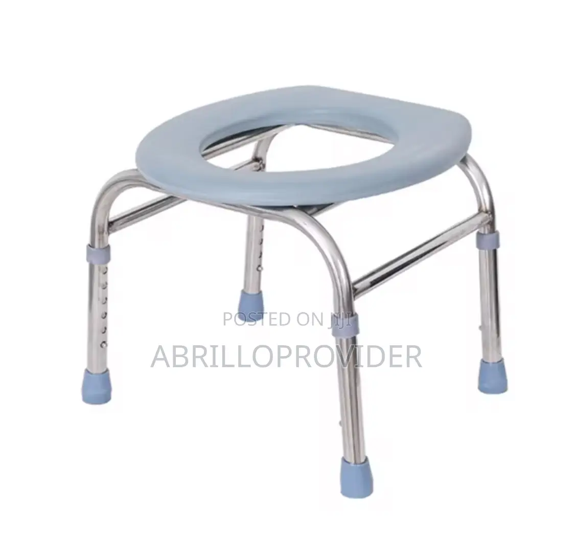 Folding Hos Bathroom Potty Shower Toilet Commode Chair for Elderly