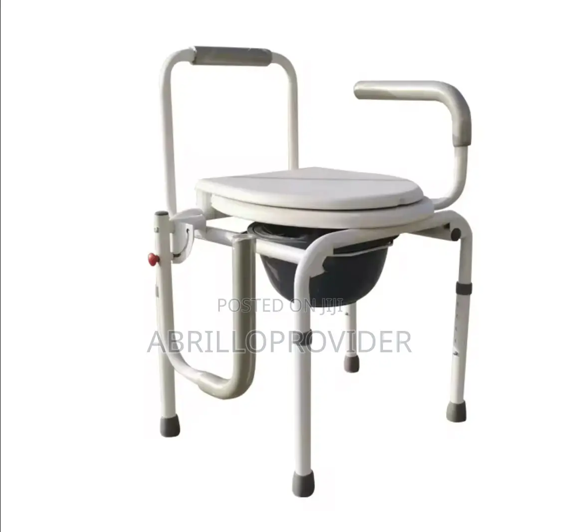 Commode Chair Medical Home Bedside Bathroom Potty Shower Toilet For
