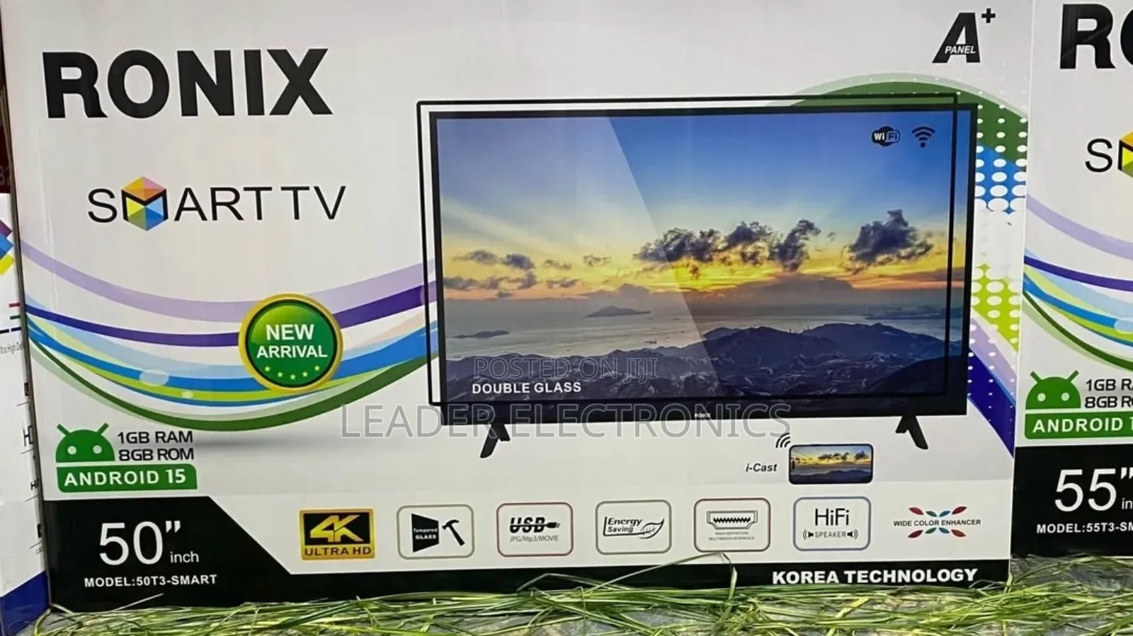 Ronix Tv 50" Smart Android Tv Korea Technology