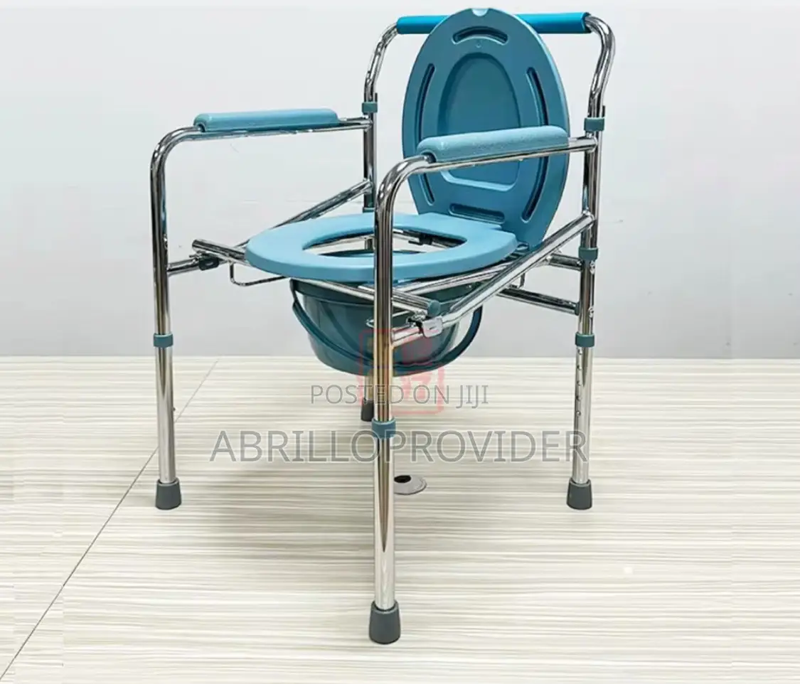 Commode Chair Aj-708 Silla Ruedas 3 en 1 Comodo Wc Ducha Aumento