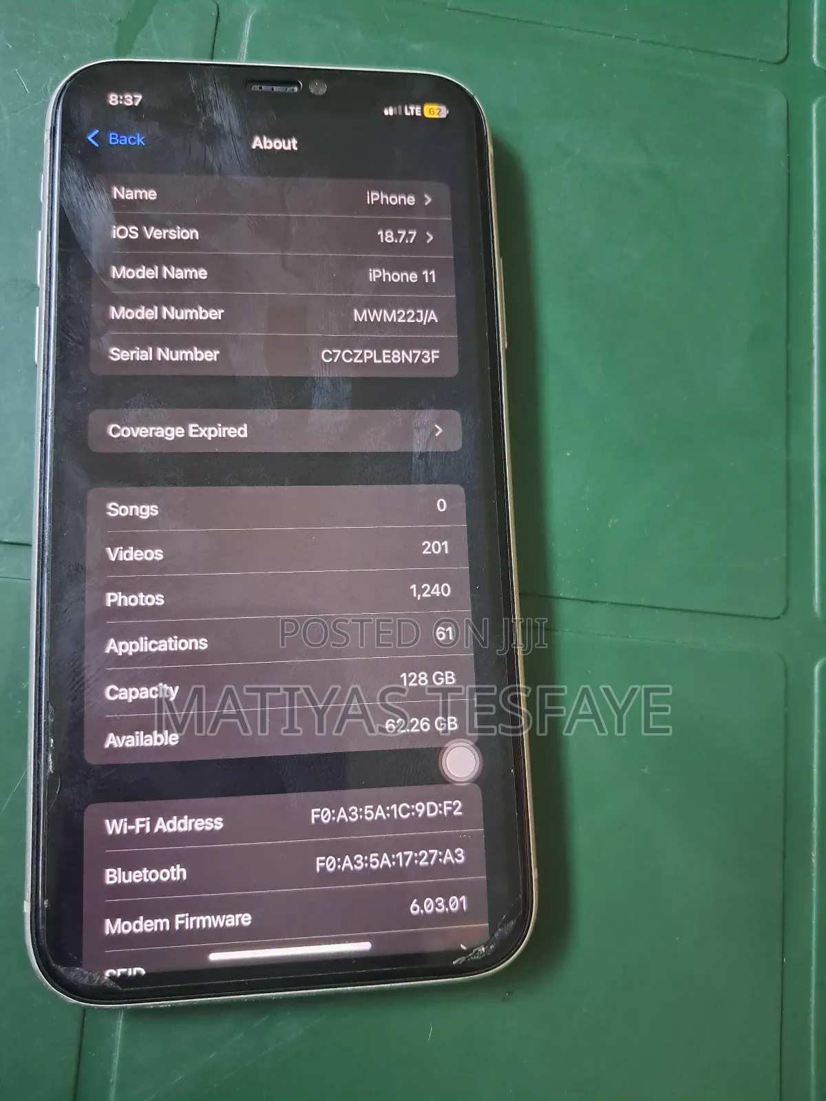 Apple iPhone 11 128 GB White