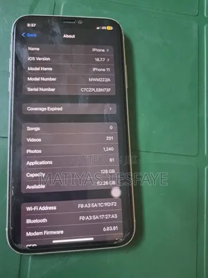 Apple iPhone 11 128 GB White