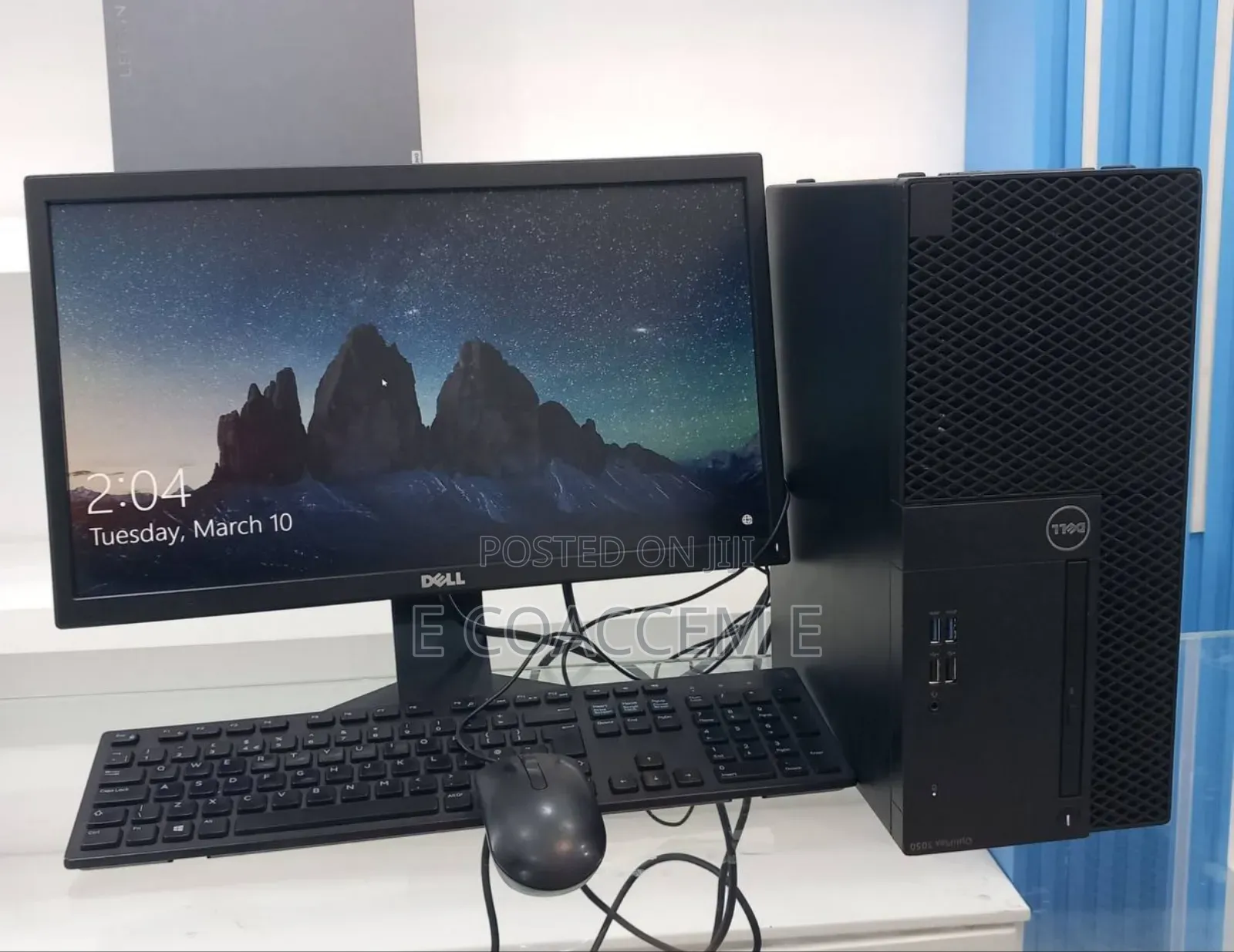 New Desktop Computer Dell 4GB Intel Core i3 HDD 500GB