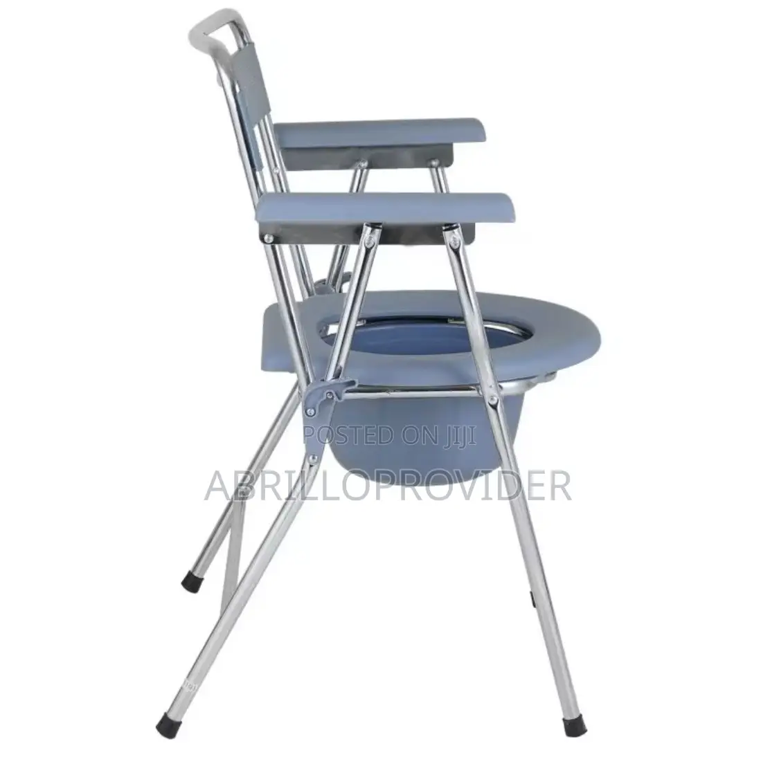 Toilet Chair Aluminum Alloy Shower Chair for Elderly Lower Body Mobili