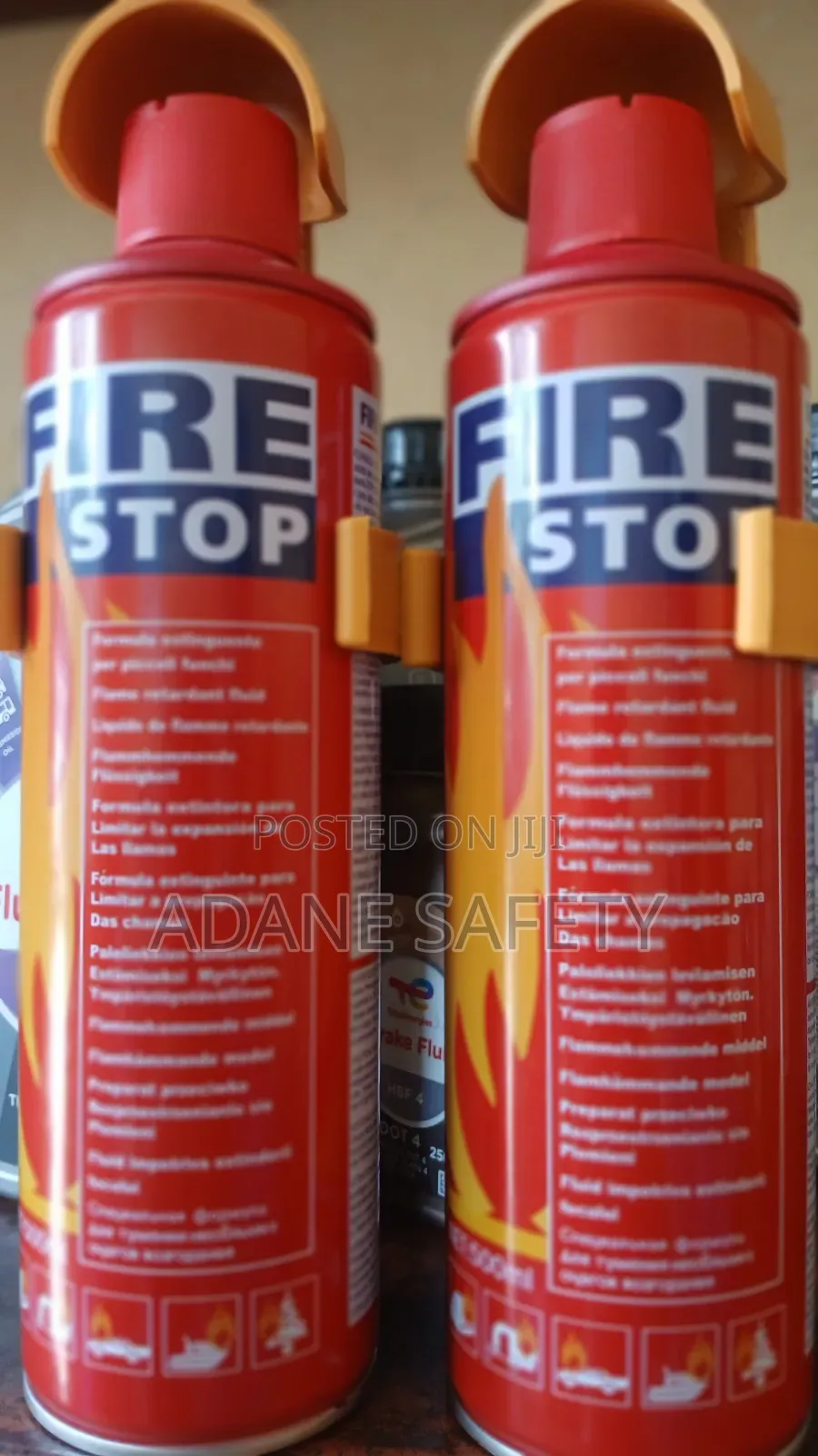 Fire Stop Fire Extinguisher ፋየር ስቶፕ እሳት ማጥፊያ是