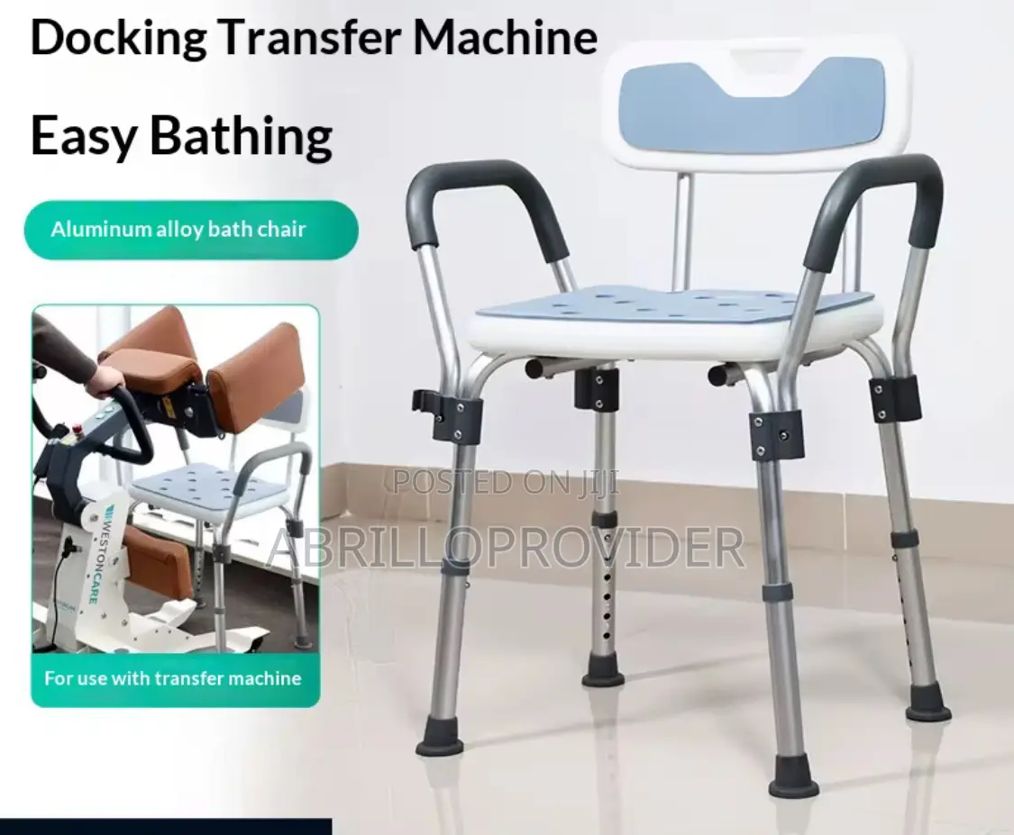 Aluminum Alloy Shower Chair for Elderly Lower Body