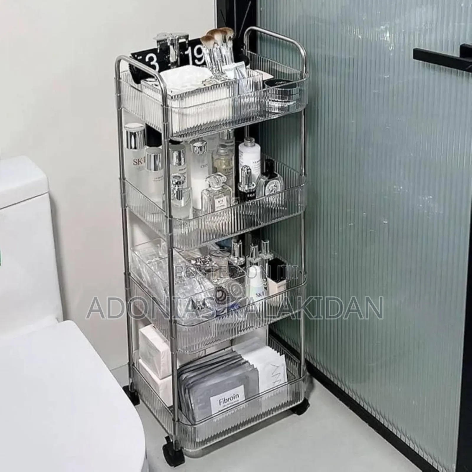 4-layer Movable Kitchen Storage Rack/Shelf