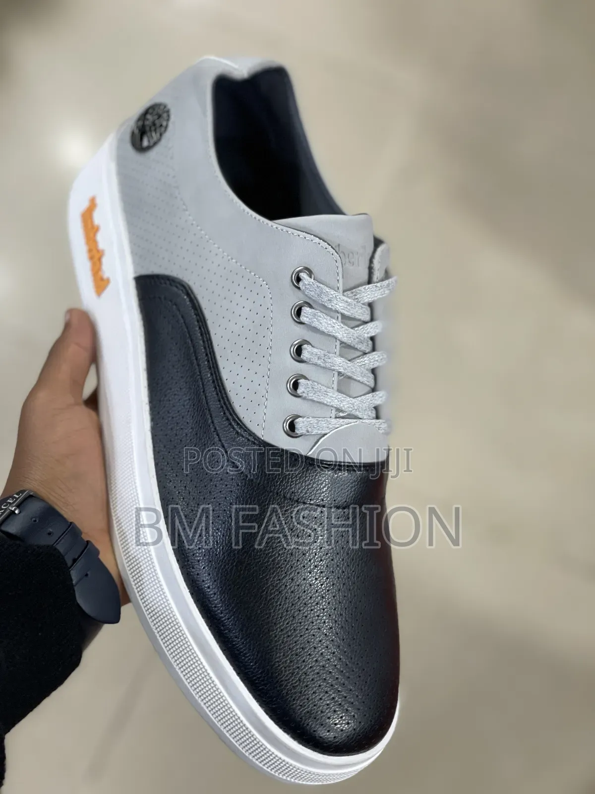 Timberland Two-Tone Perforated Sneakers