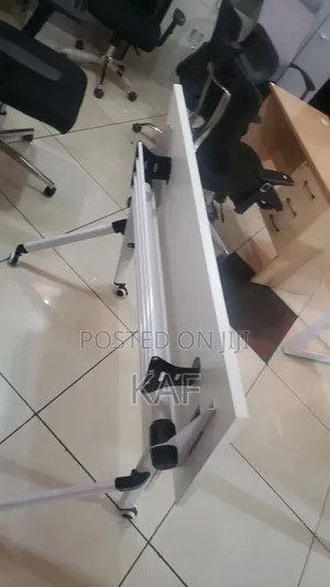 Office Table 120 Metal Leg