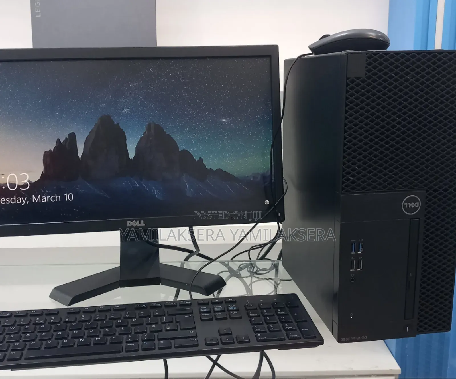 New Desktop Computer Dell OptiPlex 3050 4GB Intel Core i3 SSD 500GB