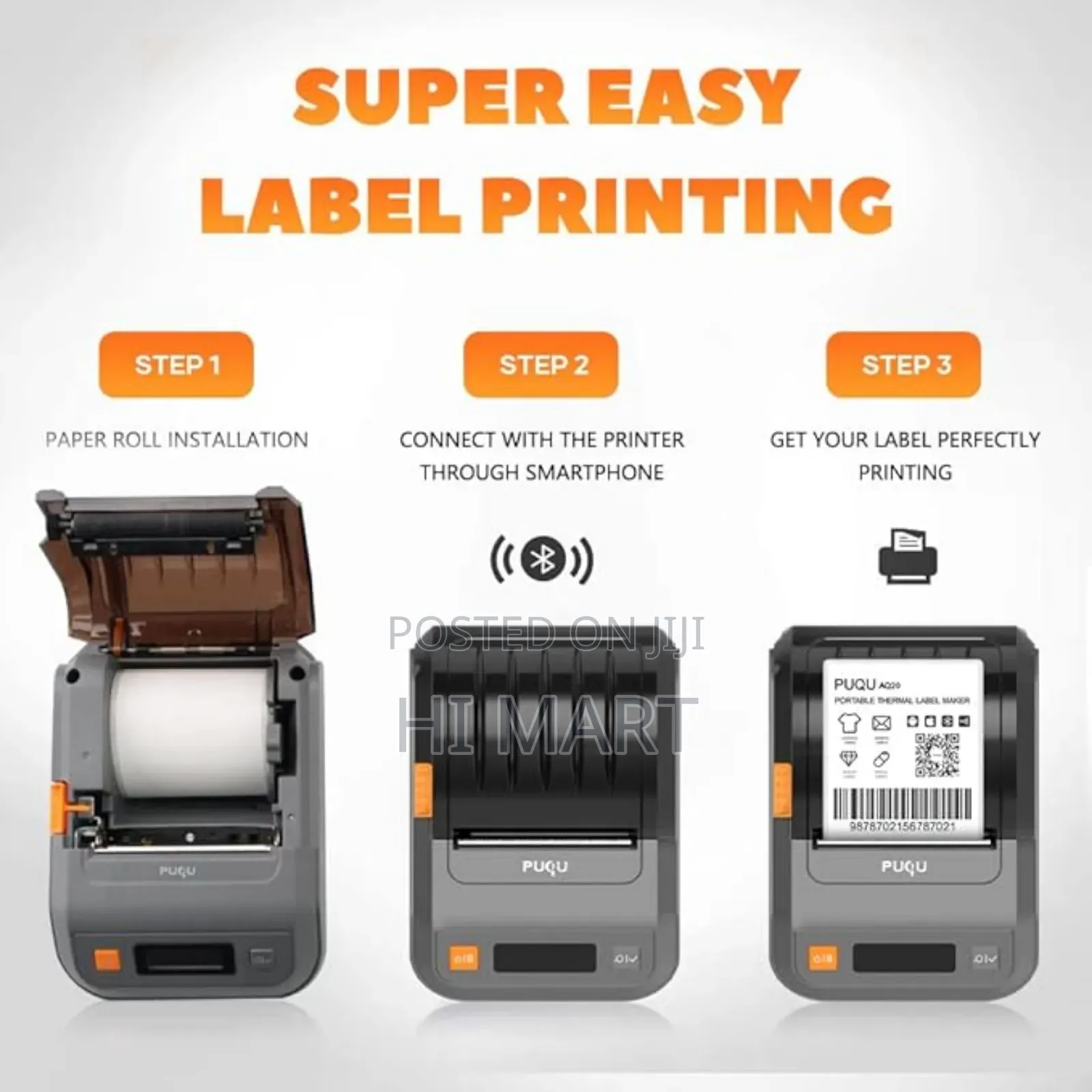 High Quality Portable Smart Label Printer