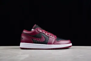 Nike Air Jordan 1 Low 'Cherrywood Red/Black' Men's Shoes