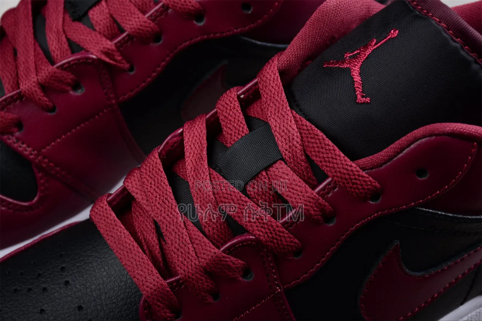 Nike Air Jordan 1 Low 'Cherrywood Red/Black' Men's Shoes