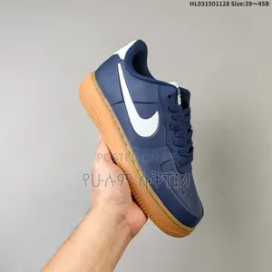 Nike Air Force 1 Low '07 Clay Work 'Navy Blue/Gum Sole' Men's Shoes