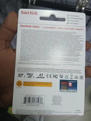 Sandisk Ultra 128gb Memory With Adapter