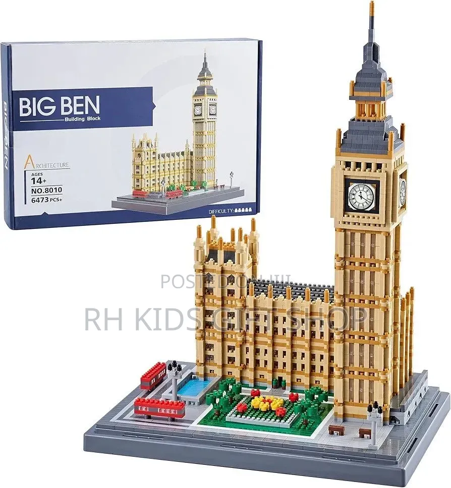 6473 PCS Big Ben London Blocks