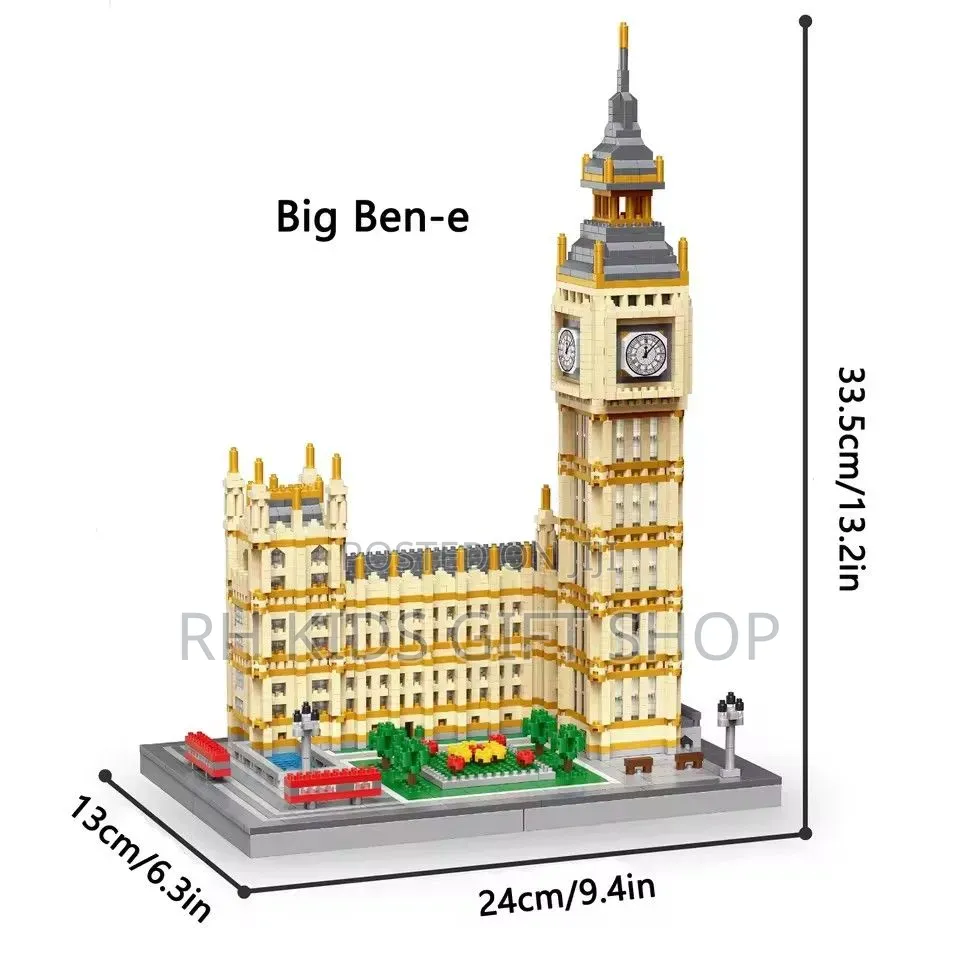 6473 PCS Big Ben London Blocks