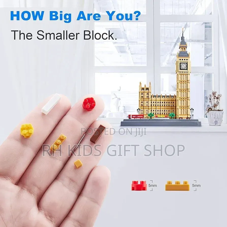 6473 PCS Big Ben London Blocks