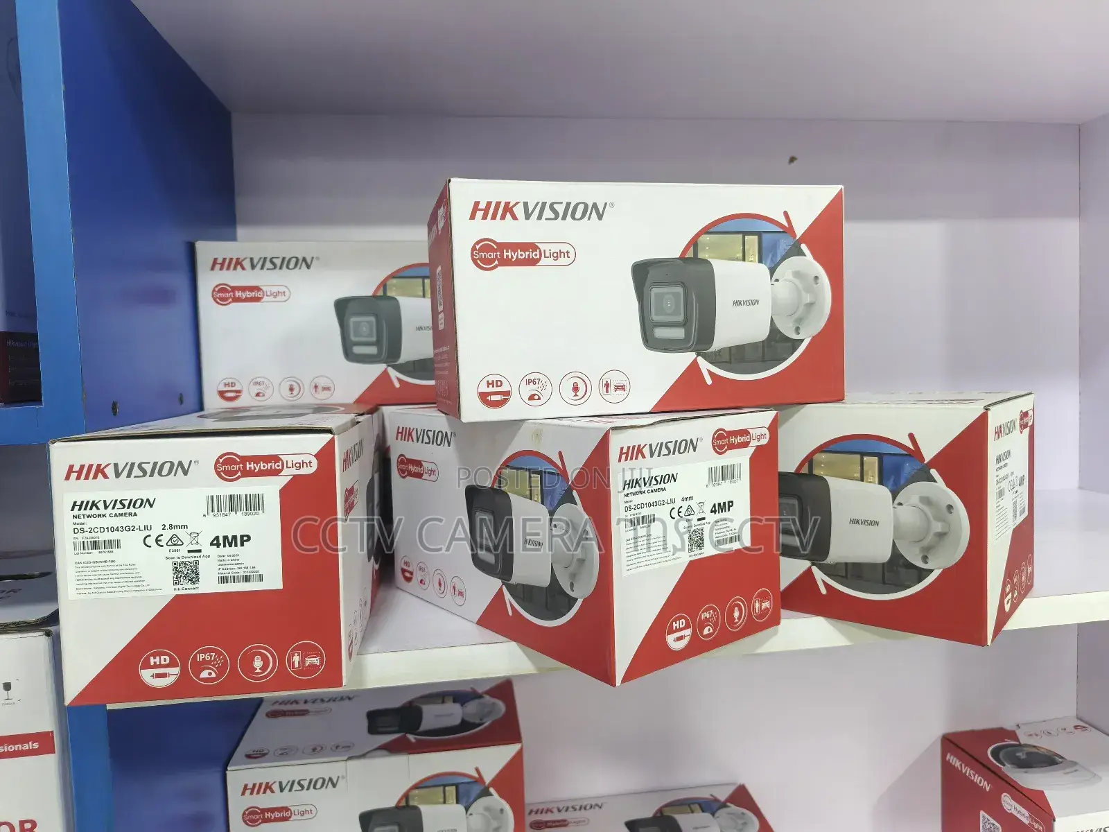 Hikvision 4mp Smart Hyrid Light CCTV Camera
