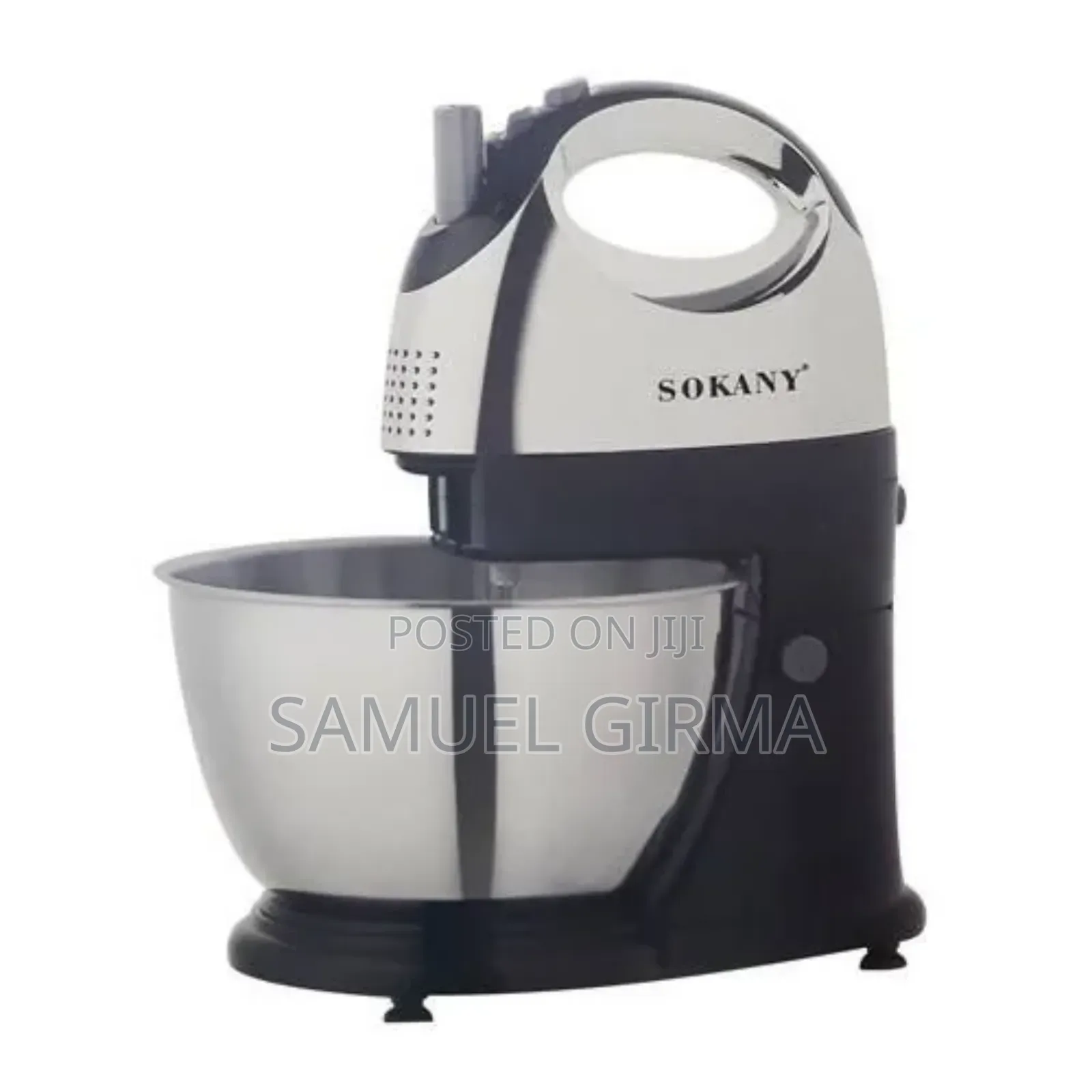 5 Speed Control With Turbo Sokany Standing Mixer