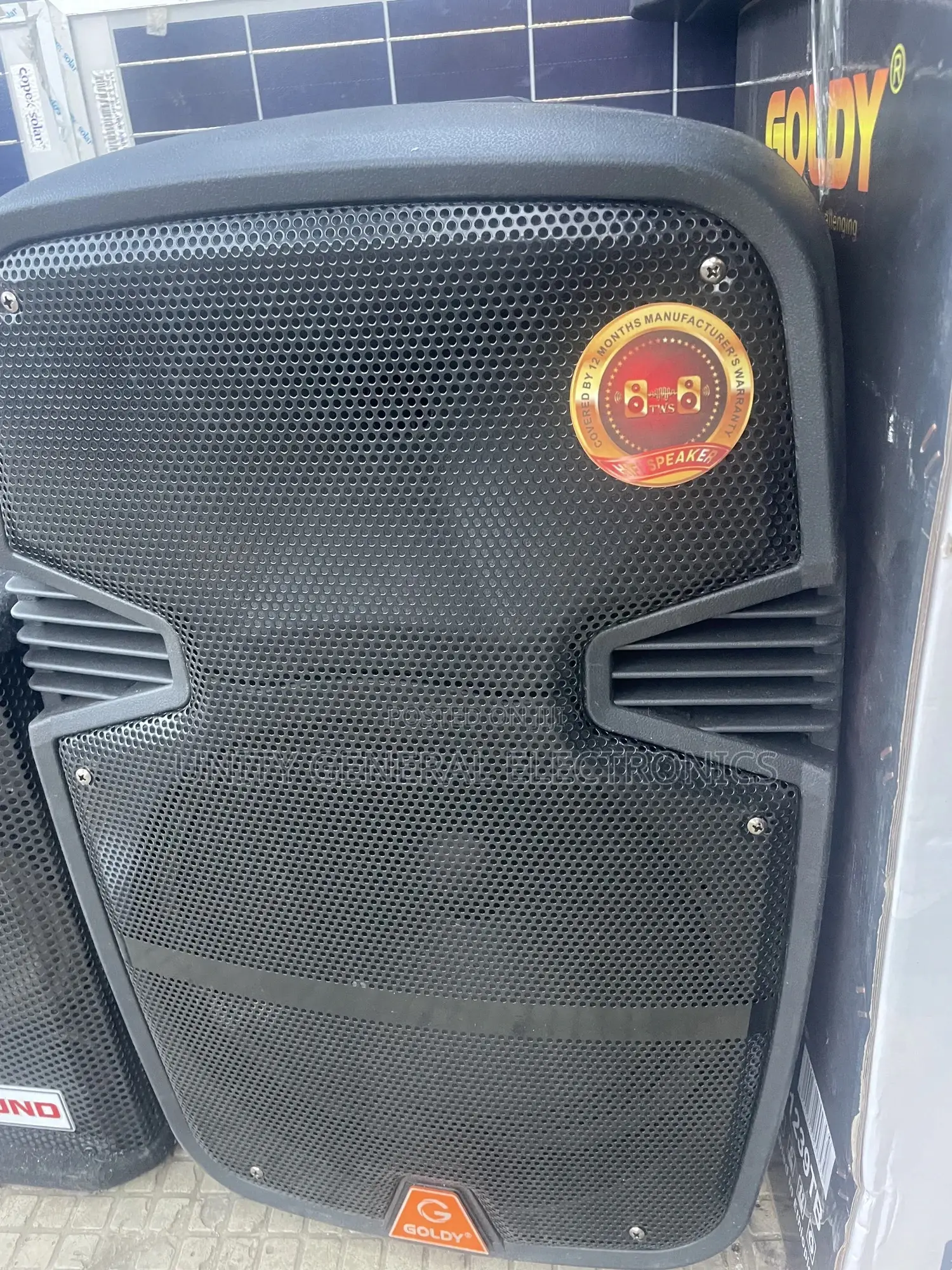 Goldy Speaker