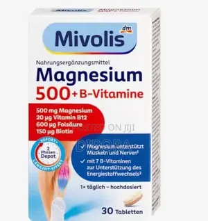 Magnesium 500 +B-vitamin