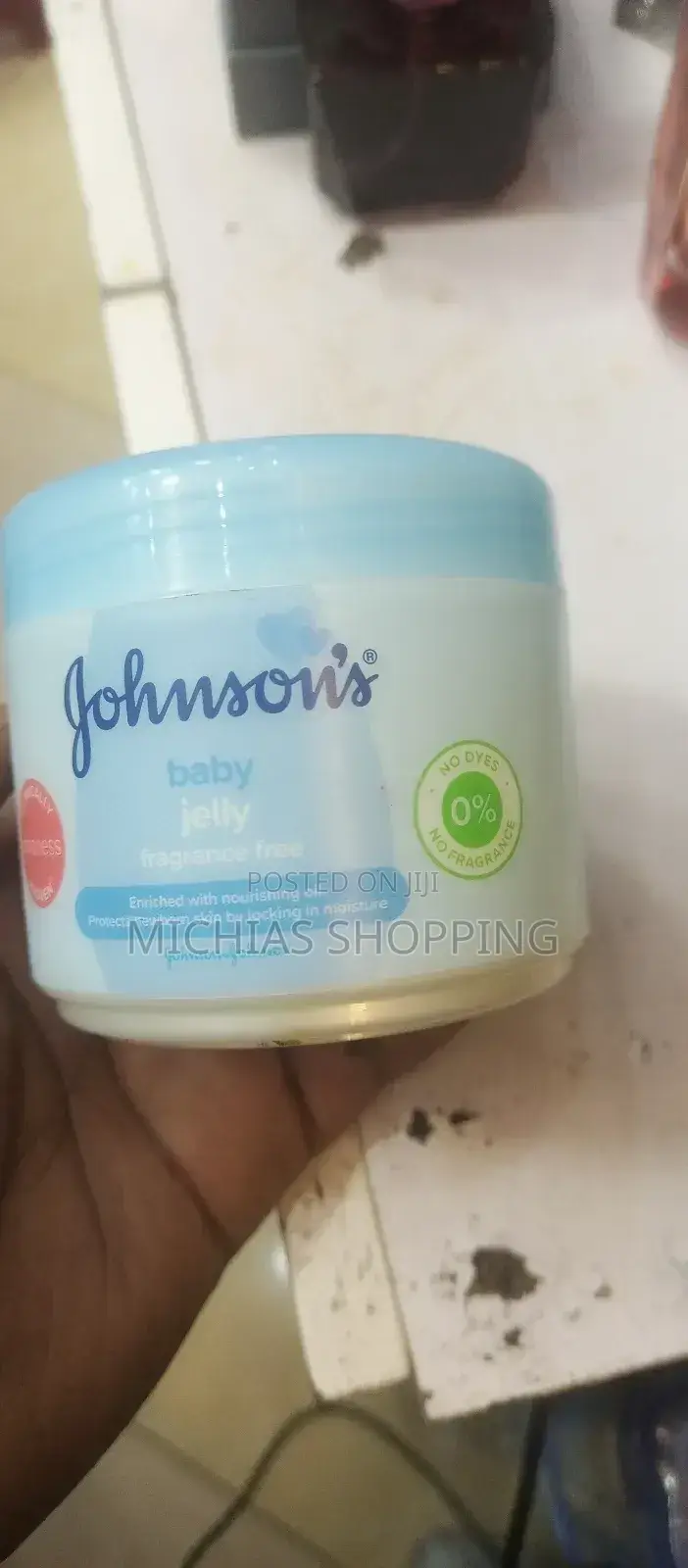 Johnson's Baby Jelly Fragrance Free