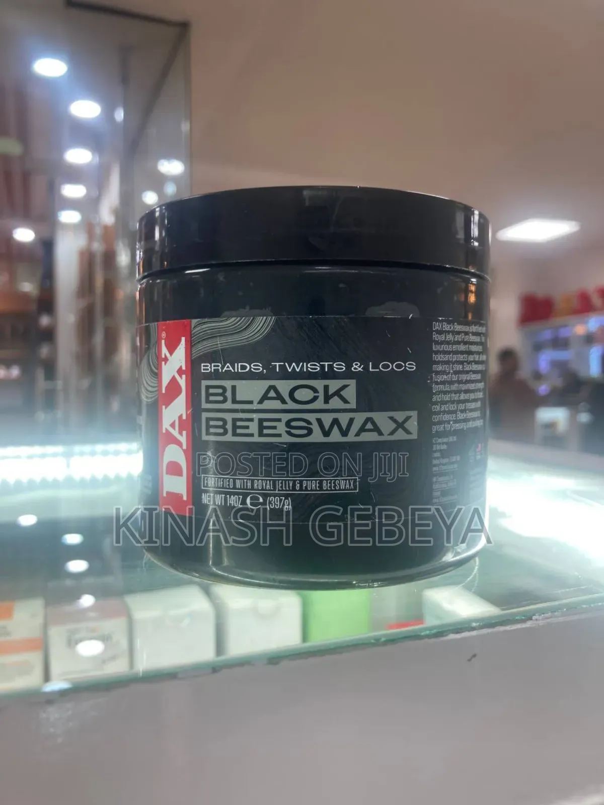 Dax Black Beeswax Hair Protector