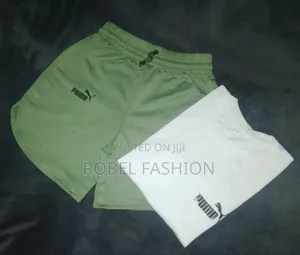 Shorts With T-Shirt Shirt. ቁምጣ እና ቲሸርት