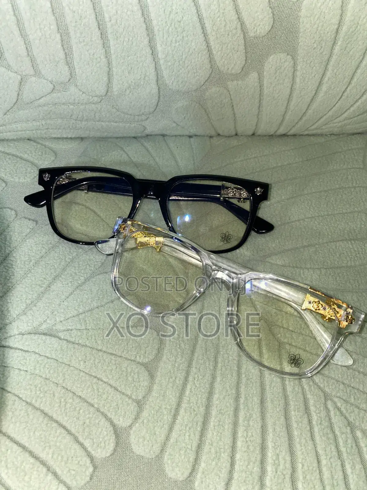 Man's Chrome Hearts Glass