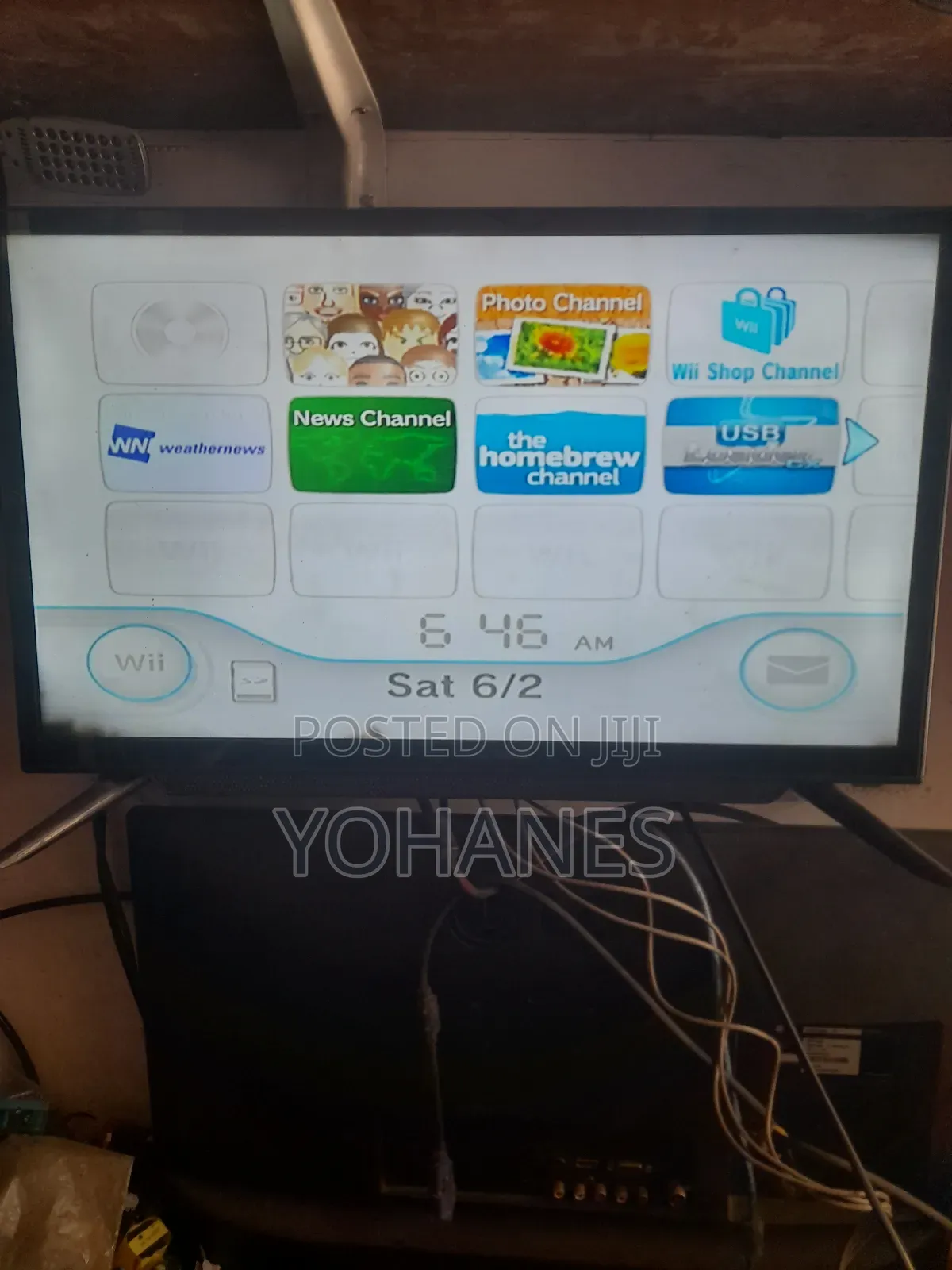 Nintendo Wii Orgininal Jailbreak 7 Games Installed