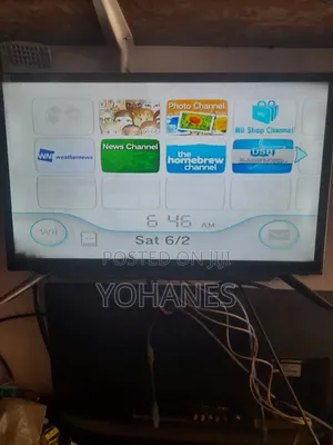 Nintendo Wii Orgininal Jailbreak 7 Games Installed