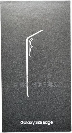 New Samsung Galaxy S25 Edge 256 GB Black