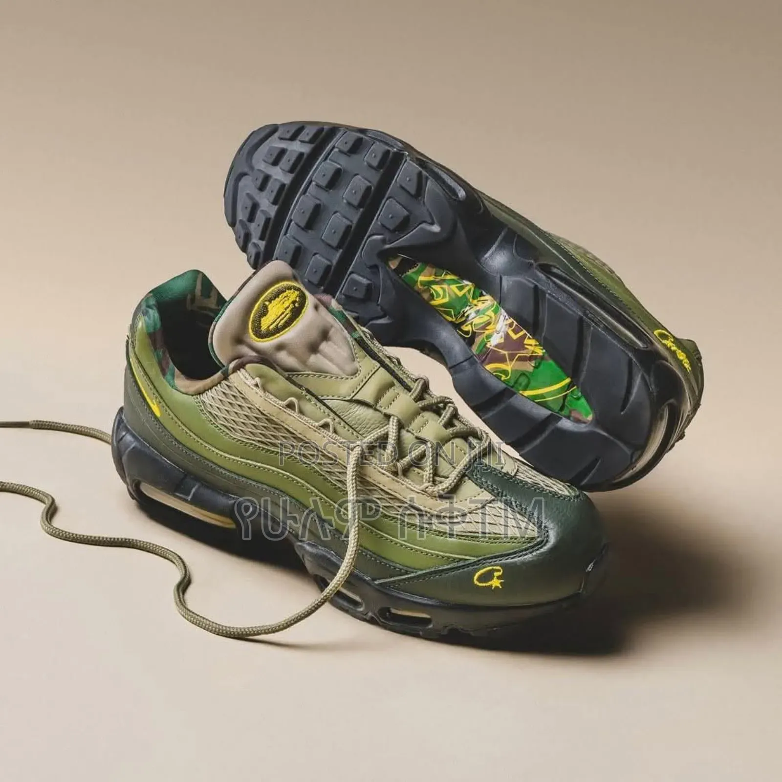 Nike Air Max 95 Sp Corteiz 'Guetta Green' Men's Shoes