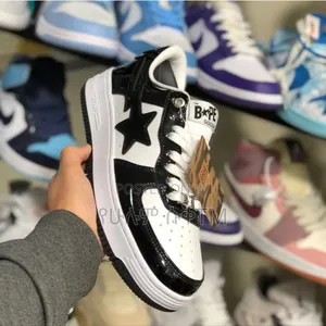 Bape Sta a Bathing Ape 'Black/White' Men's Shoes