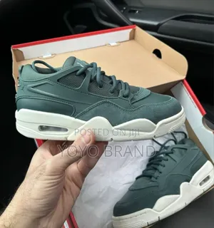 Nike Air Jordan 4 Rmoxidized Green Unisex Fashion Shoes
